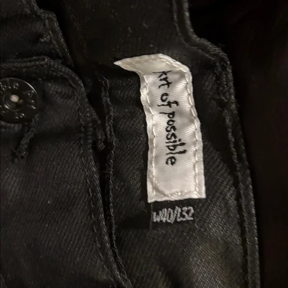 Black Art of Possible Pants - W40 L32(100% Combed Cotton)